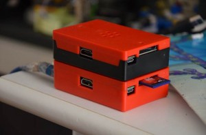 Two Raspberry Pi's with modmy pi cases